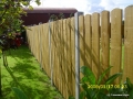 Roundtop Timber Fence Panel