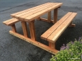 Solid Larch Bench - Heavy Duty