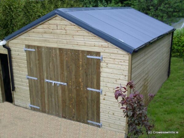 Shiplap Timber Shed