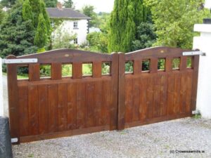 Keenaghan Entrance Timber Gates