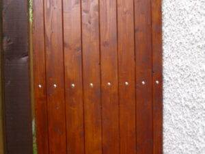 Single Larch Timber Gate