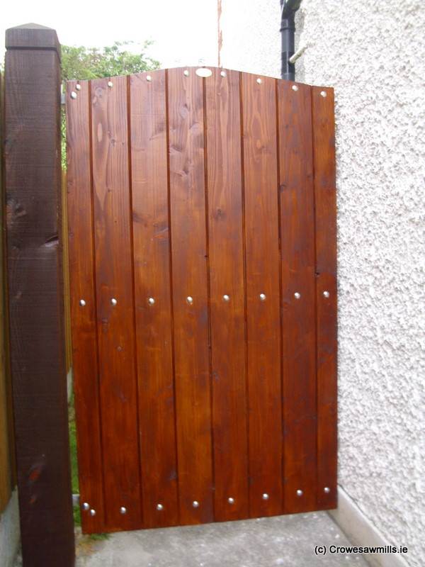 Single Larch Timber Gate