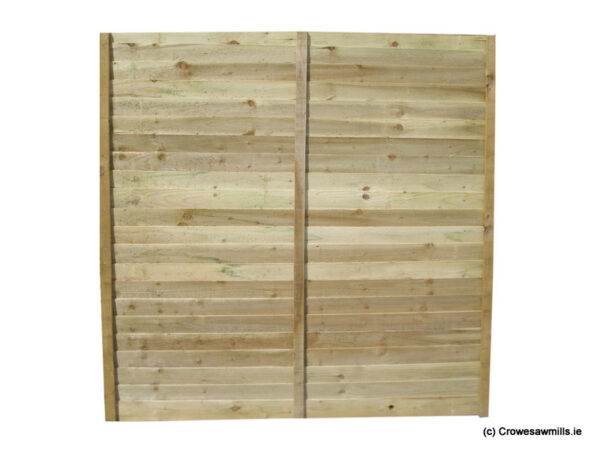 Featheredge Panel Timber Fence