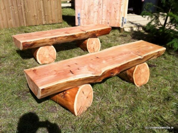 Larch Timber Seats