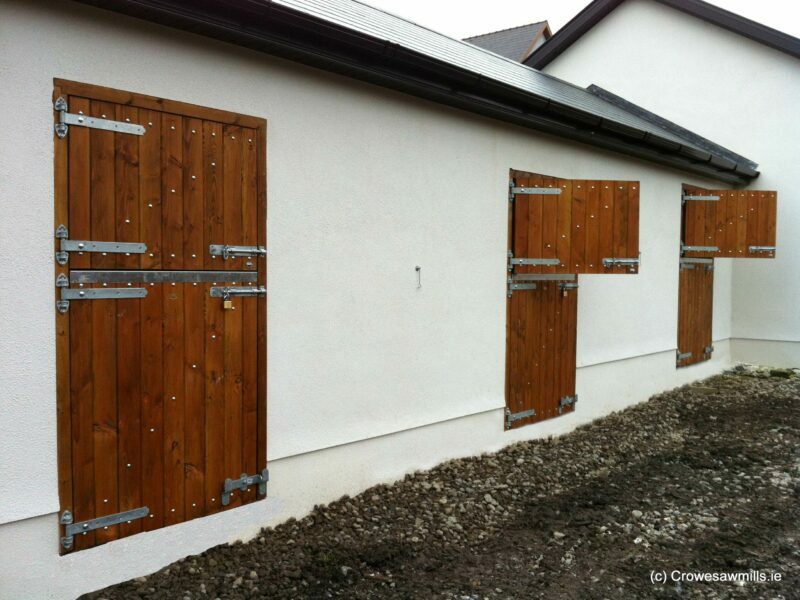 Douglas Fir Timber Stable Doors