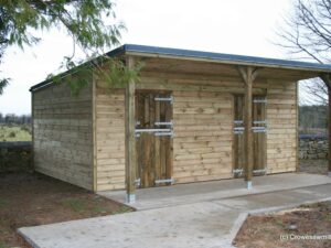 2 Timber Stables