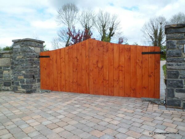 Douglas Fir Timber Entrance Gates