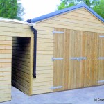 Shiplap Timber Garage