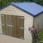 Shiplap Timber Garage