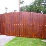 Double Set Larch Gates