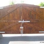 Double Larch Gates