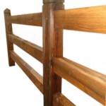 Larch Posts with Douglas Fir Rails