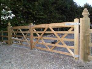 Paddock Timber Gates