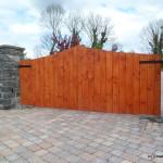 Douglas Fir Timber Entrance Gates