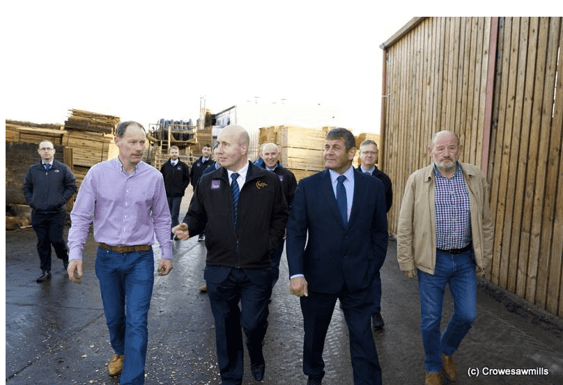 Photos from Minister Andrew Doyle’s visit to Crowe’s Sawmills Ltd, Mohill on Tuesday 7th November 2017
