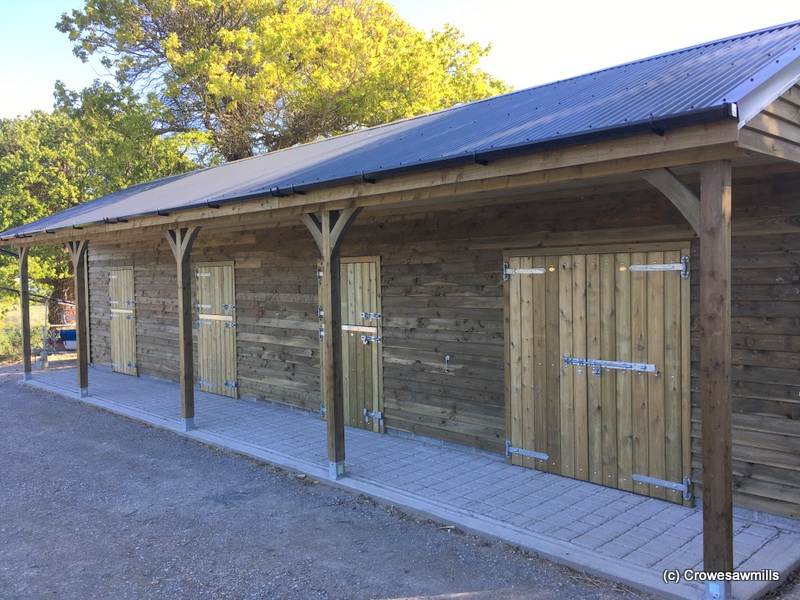 Timber Stable Complex supplied and fitted – April 2017