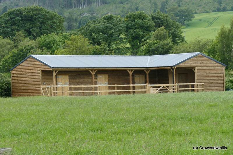 “L” shaped Stable with Tackroom supplied & fitted in May 2019