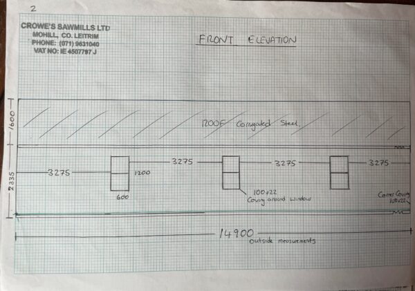 Timber Barn Elevation