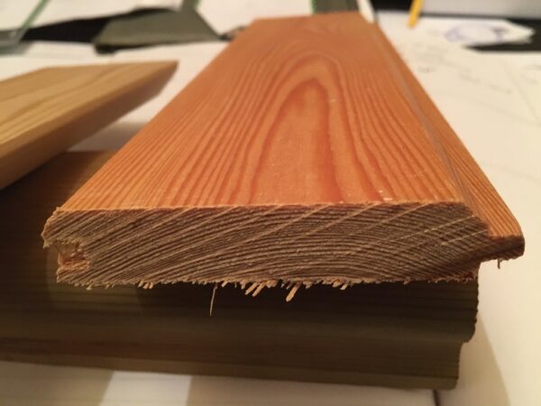 Larch TG&V Cladding