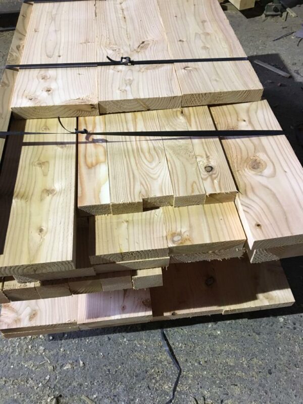 Larch Timber Bespoke Order for Customer