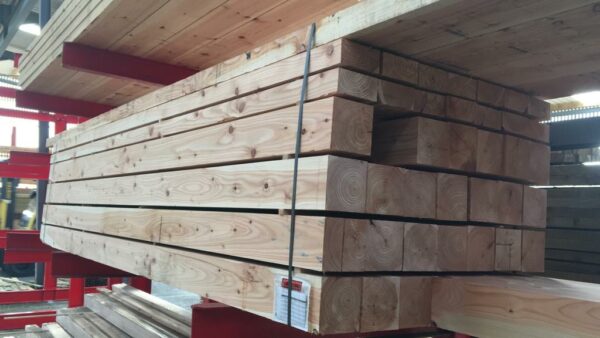 Bespoke Larch Timber Order Example