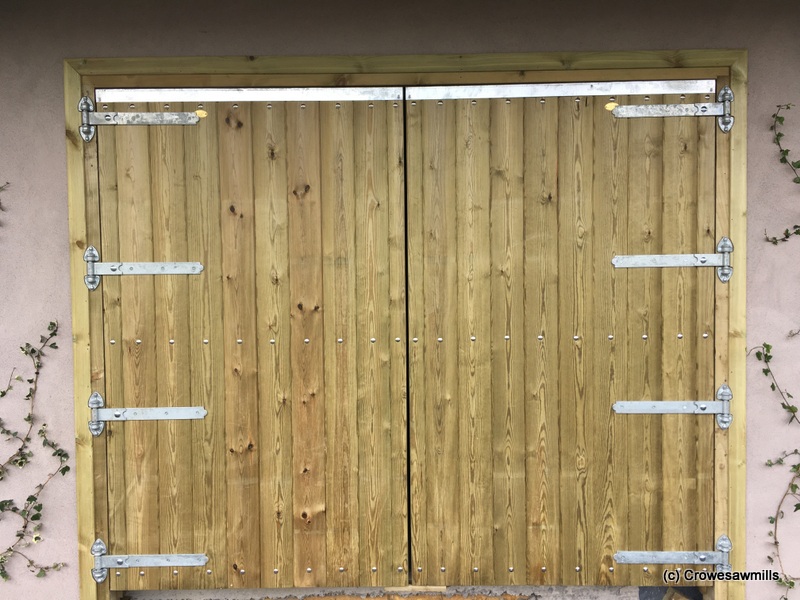 Larch Timber Stable Doors