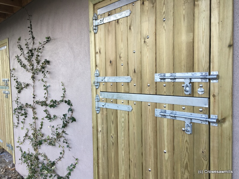 Larch Timber Stable Doors