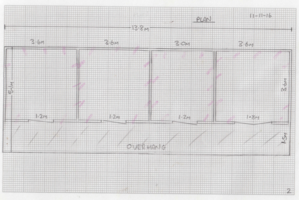 Plan for timber stable