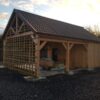 Larch Timber Shed