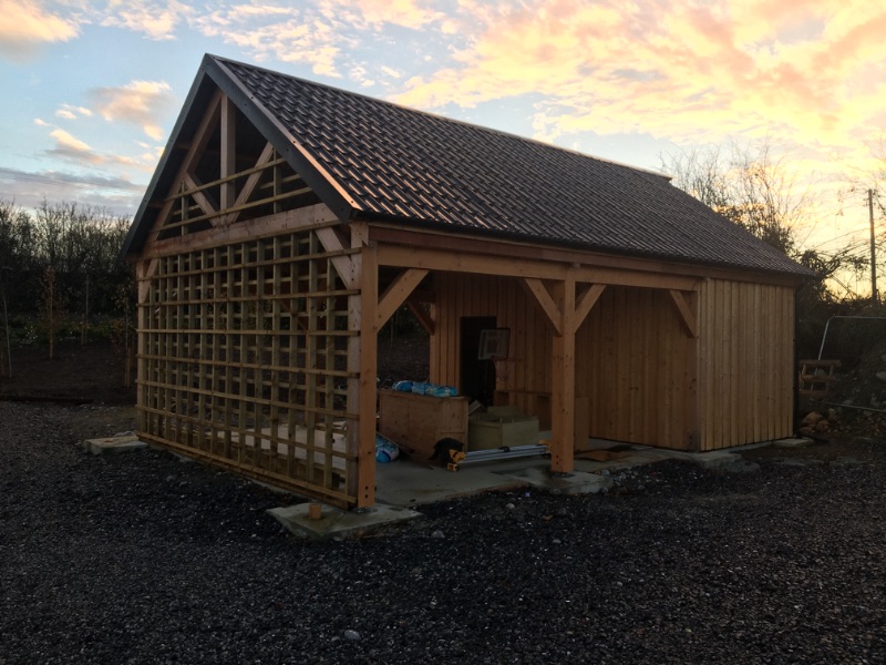 Larch Timber Roof