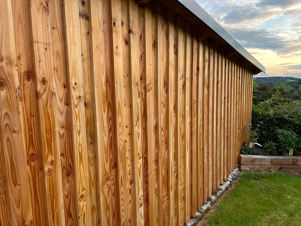 Larch Timber Roof